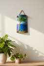 Wall Plaque Beach Hand Painted - home decor - kreassions.com