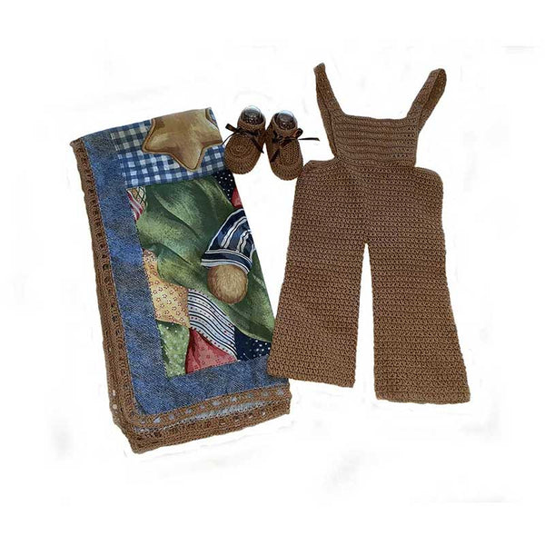 Baby Blanket Big Bear Gift Set - kreassions.com