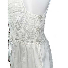 Load image into Gallery viewer, Girl White Dress - Lily - My Garden Collection - kreassions.com
