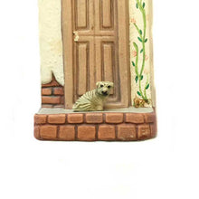 Load image into Gallery viewer, Wall Plaque Dog House Hand Painted - kreassions.com
