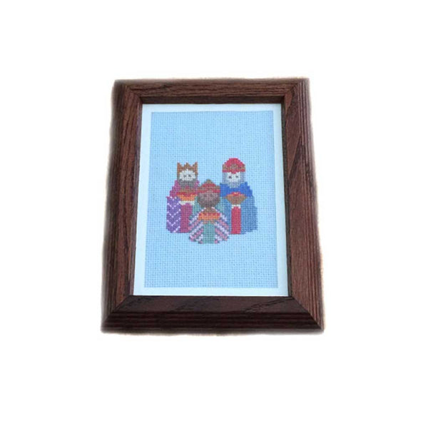 Three Wise Men Cross Stitch picture Christmas - kreassions.com
