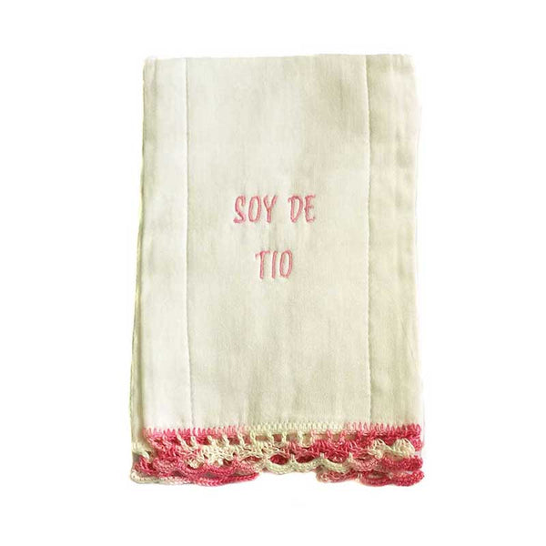 Baby Diapers Cloth Embroidered Uncle pink - kreassions.com